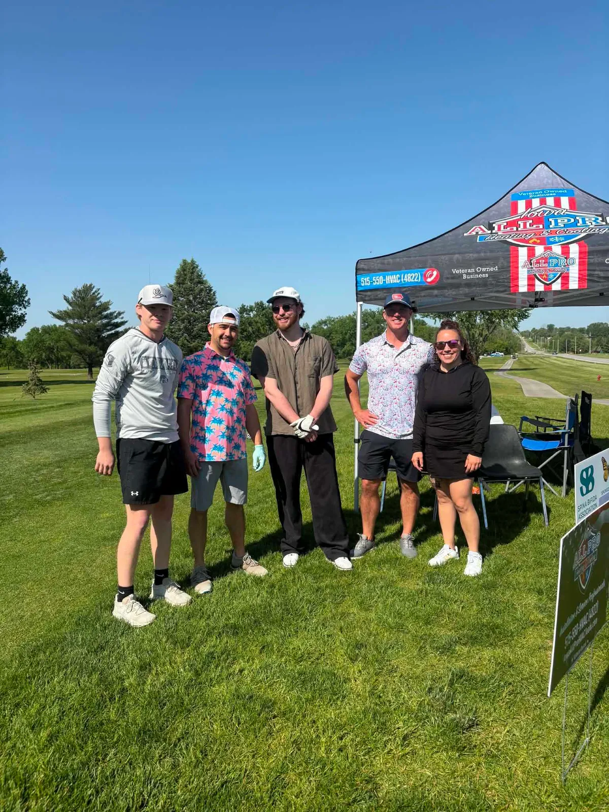 Iowa All Pro team golf outing